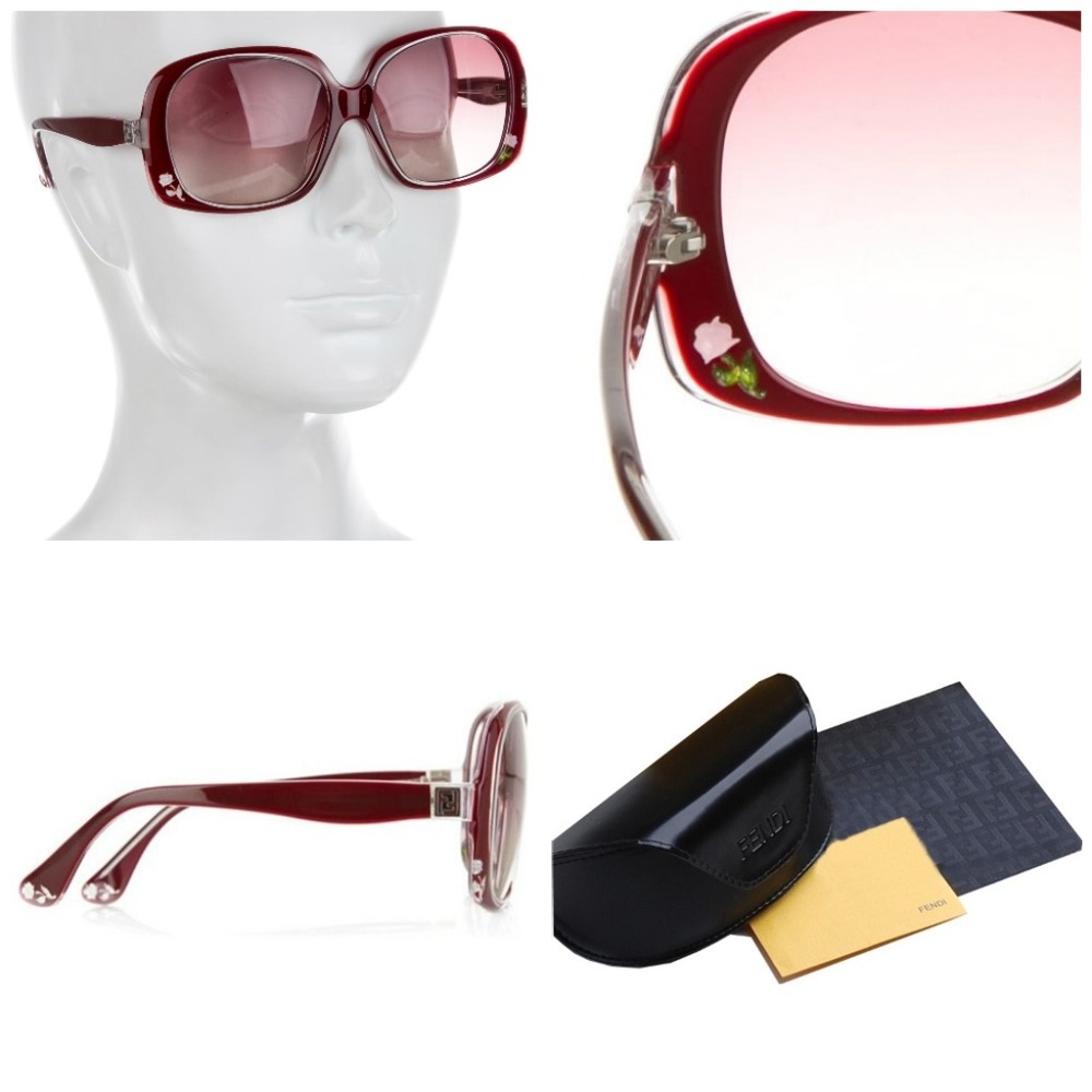 $495 New Authentic Fendi Sunglasses With Case